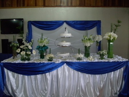 Mesa do bolo
